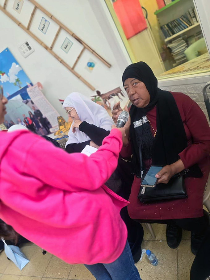 ملتقى الأجيال في مدرسة أجيال الابتدائية في جلجولية